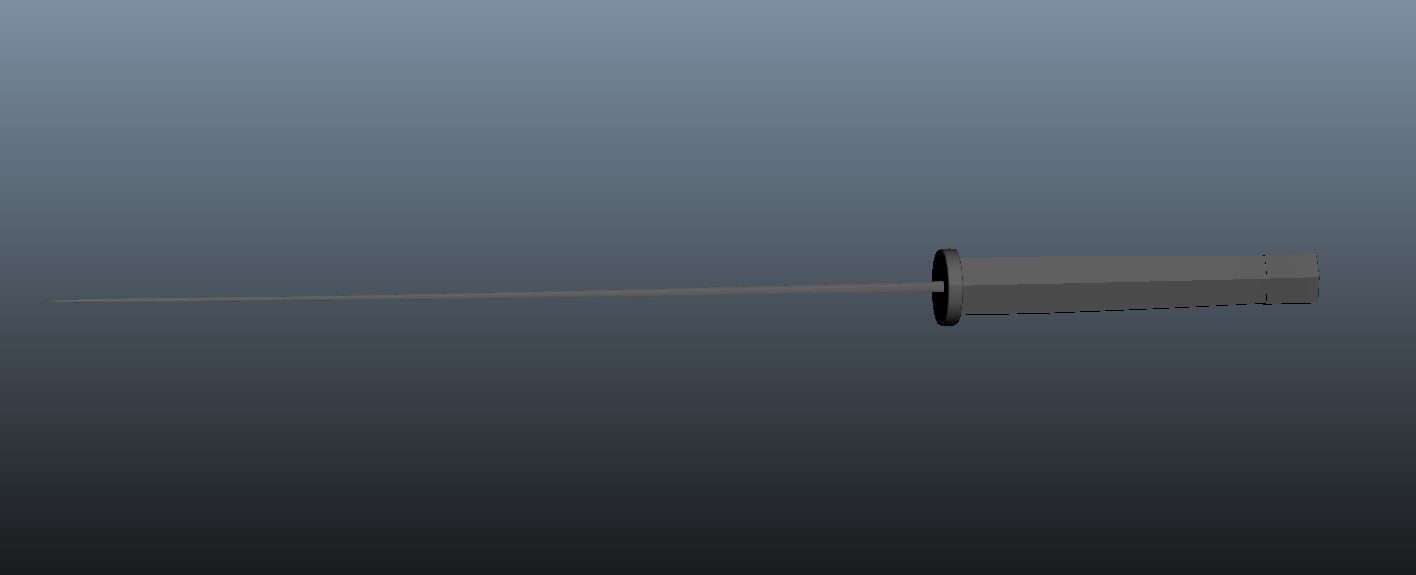 Sword samurai Free 3D model_4