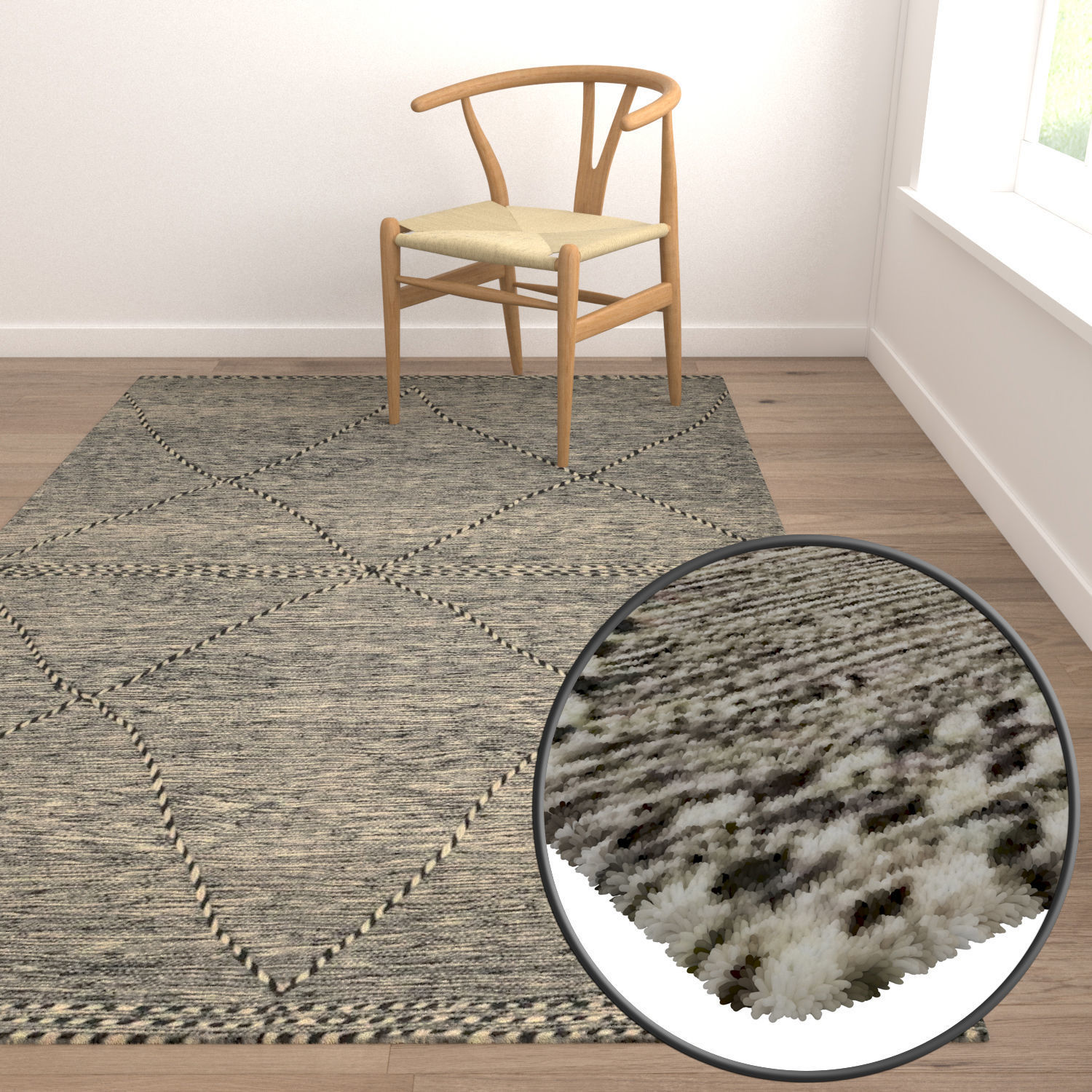 Rug Set 1972 3D model_5