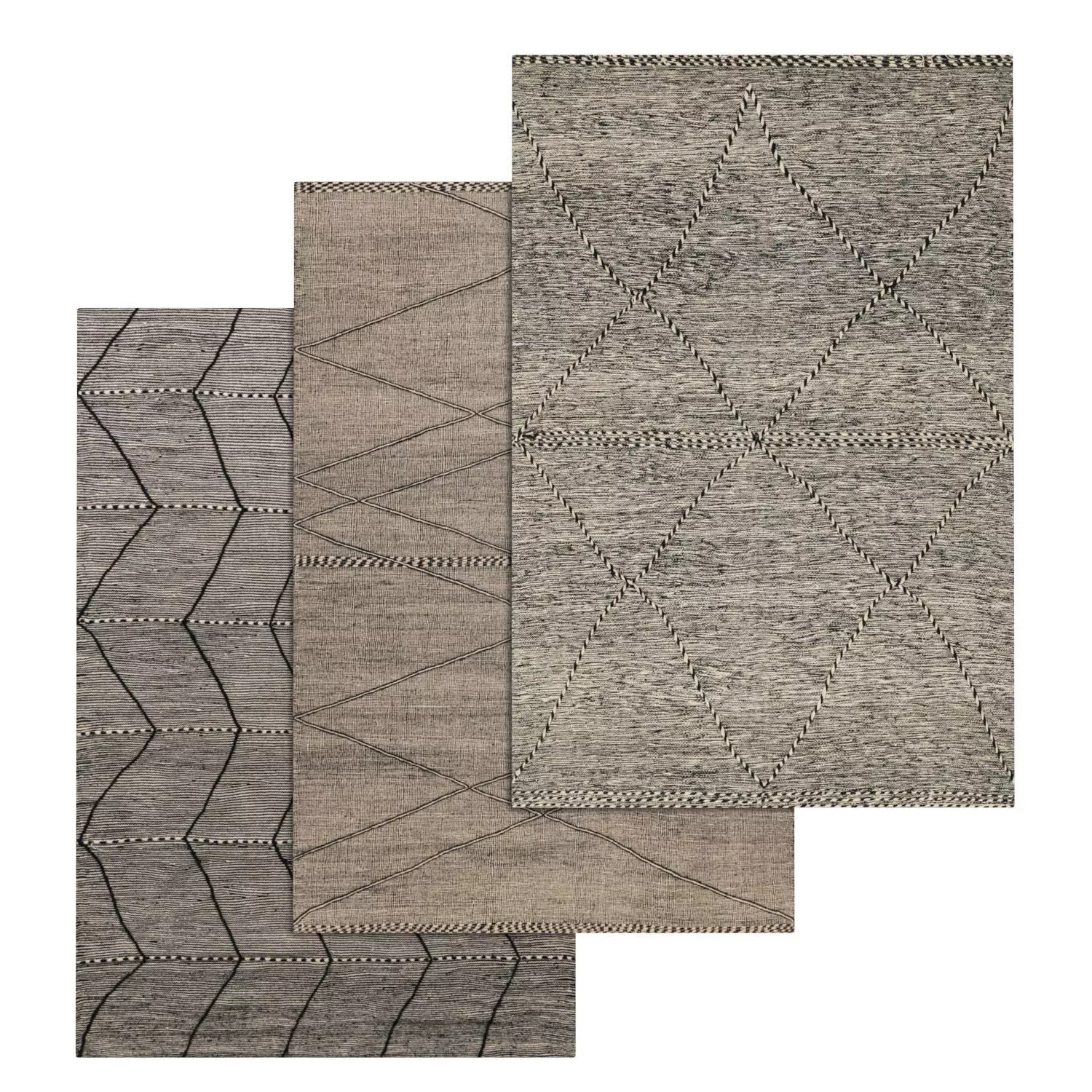 Rug Set 1972 3D model_0