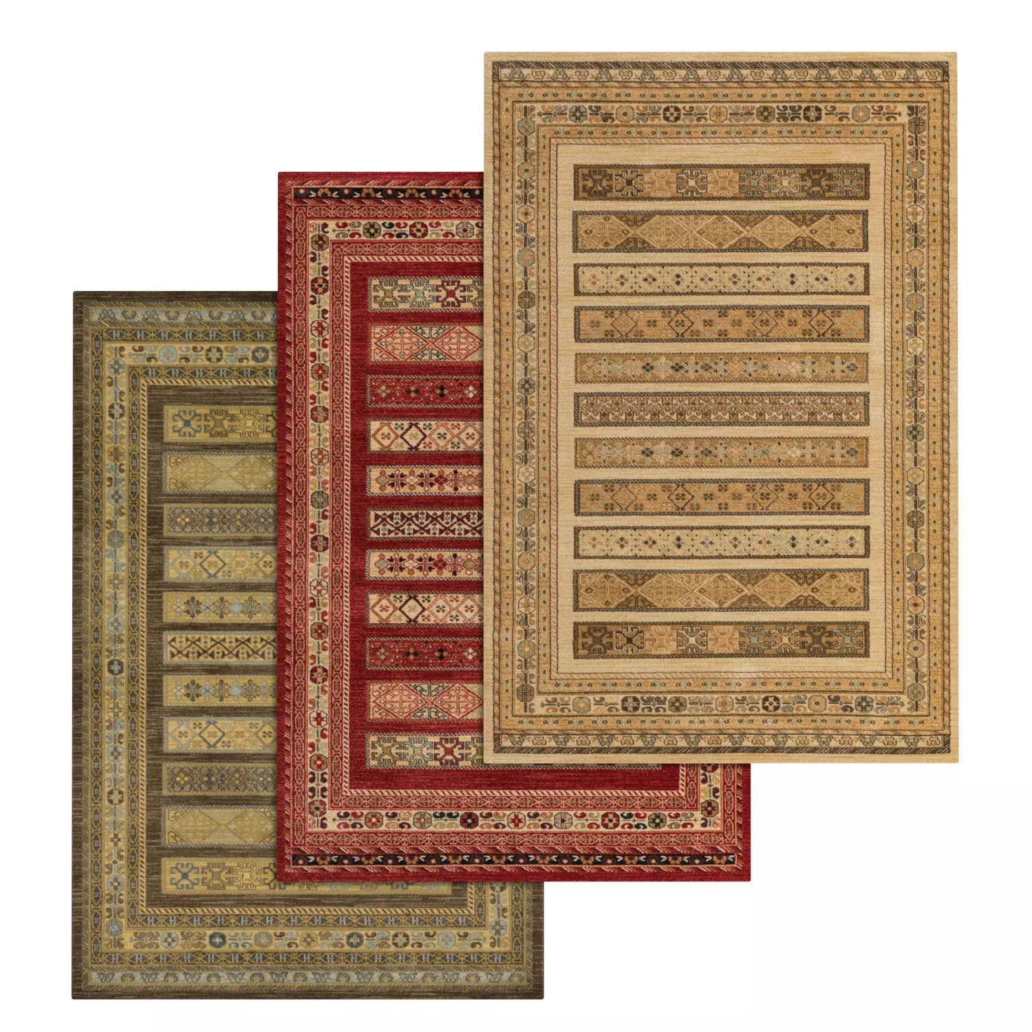 Rug Set 1977 3D model_0