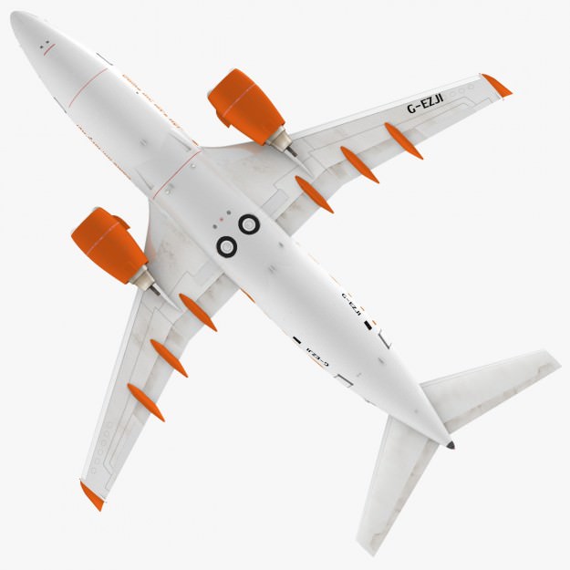 easyJet Boeing 737-700 3D model_5