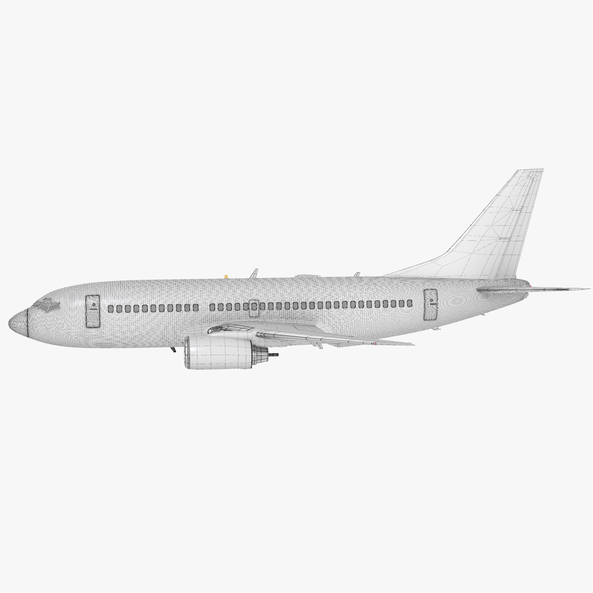 easyJet Boeing 737-700 3D model_8
