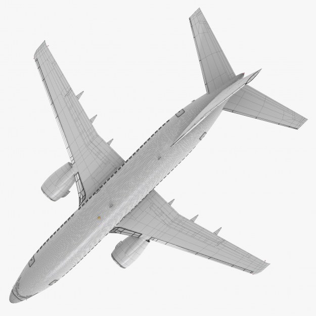easyJet Boeing 737-700 3D model_7