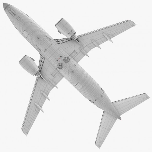 easyJet Boeing 737-700 3D model_6