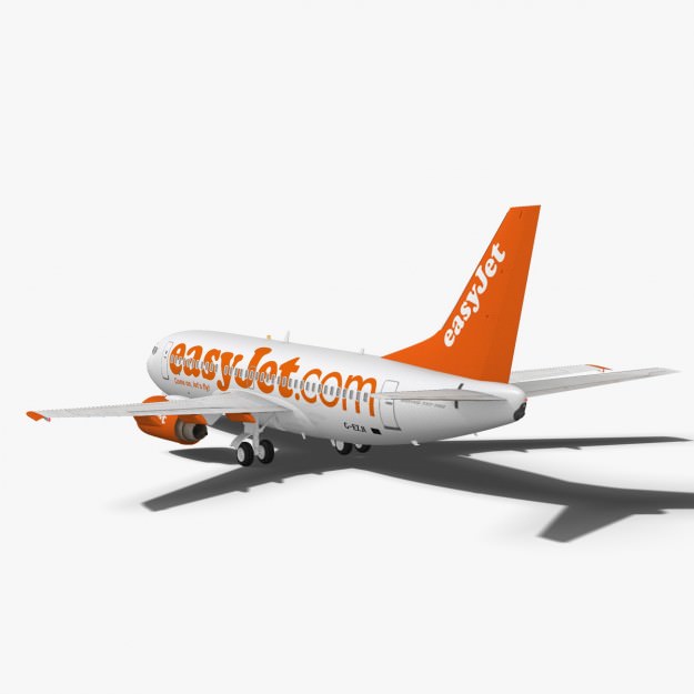 easyJet Boeing 737-700 3D model_2