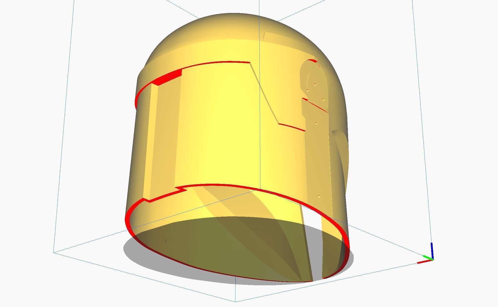 Bo Katan Helmet  3D print model_5