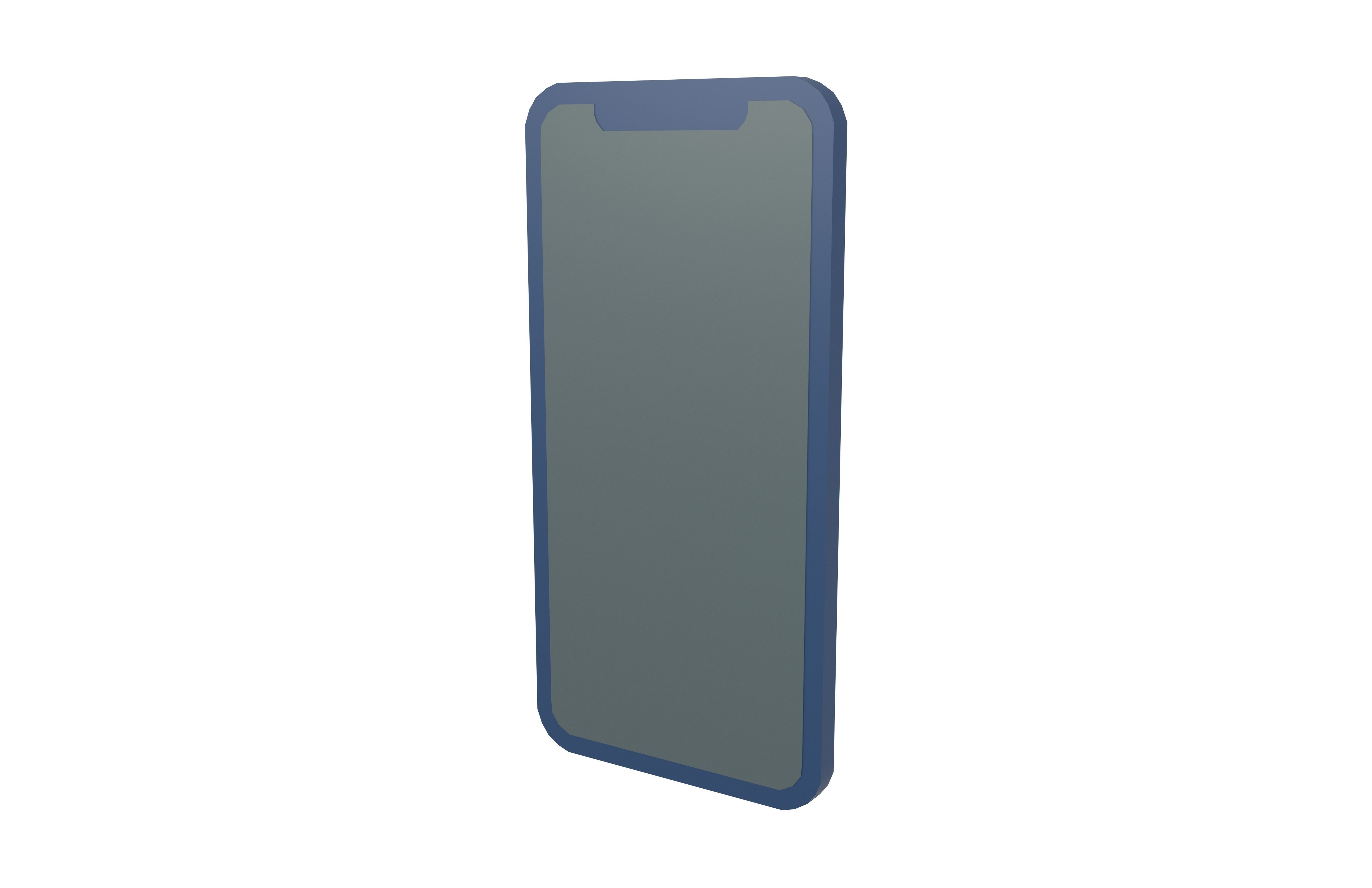 Cartoon Iphone v2 005 Low-poly 3D model_1