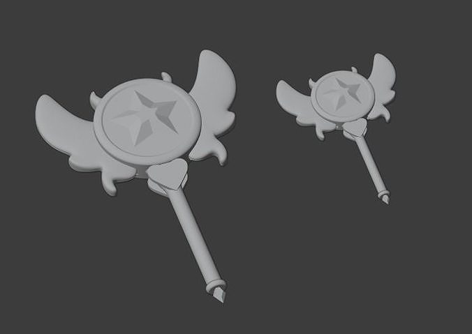 Star Buterfly 3D magic debt 3D print model