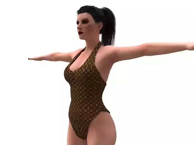 women swimsuit  louis vuitton