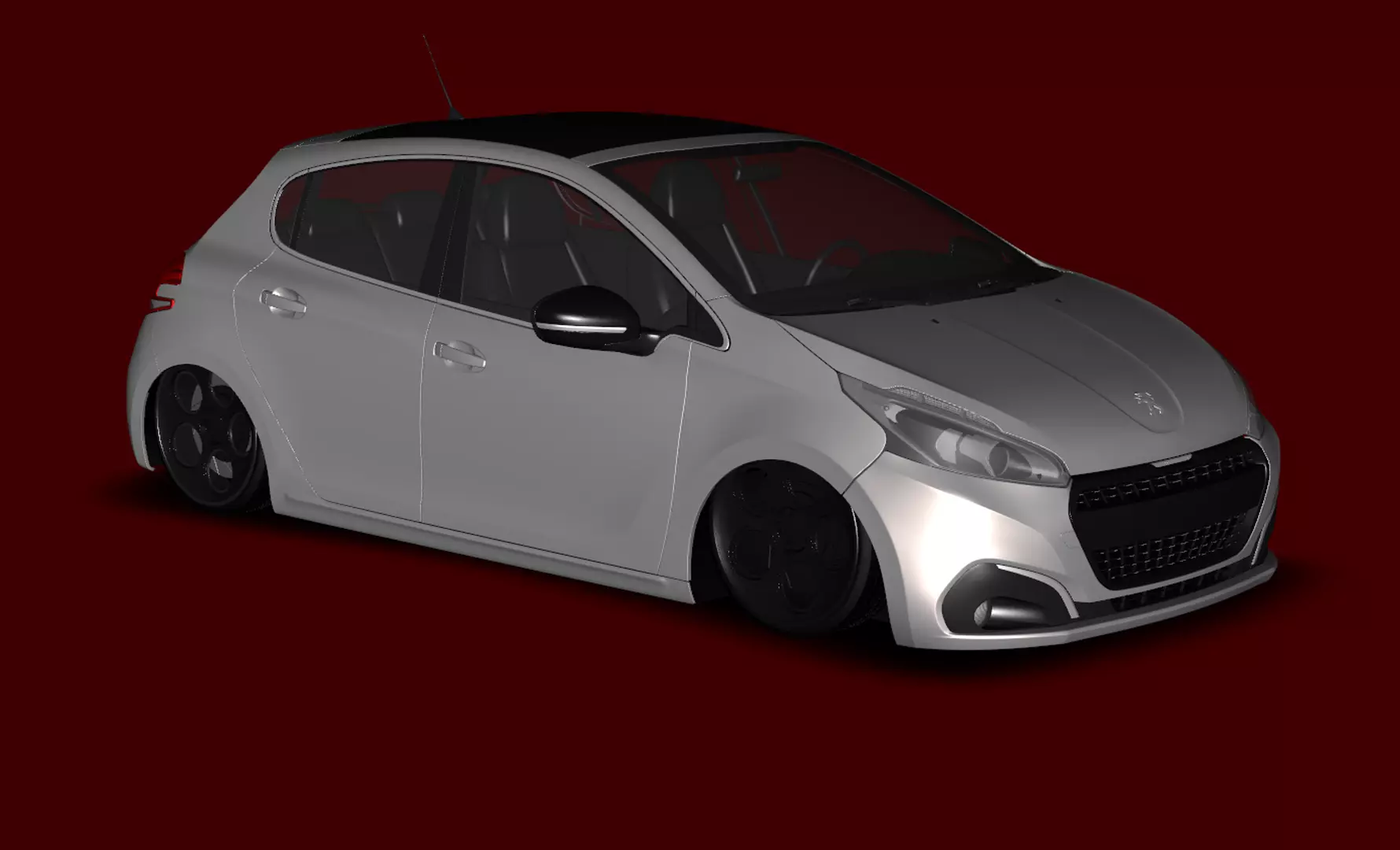 Peugeot 208 5 Door 2016 Please Read Description 3D model