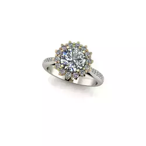 CJC597 Ladies womans womens diamond ruby emerald Rings