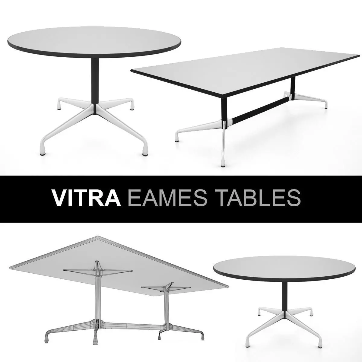 Vitra Eames Tables  3D model_0