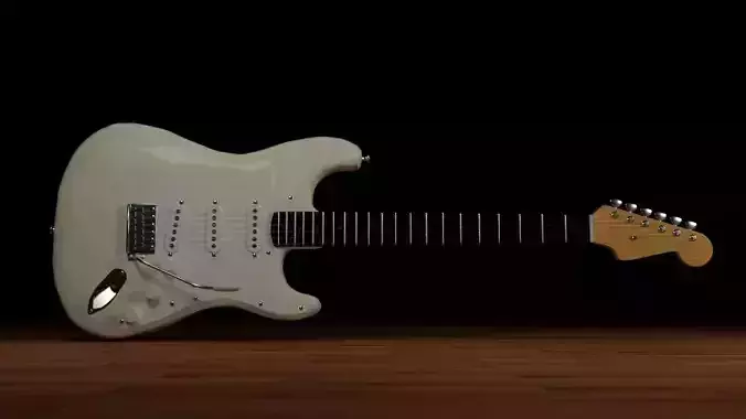 Fender Stratocaster Free 3D model