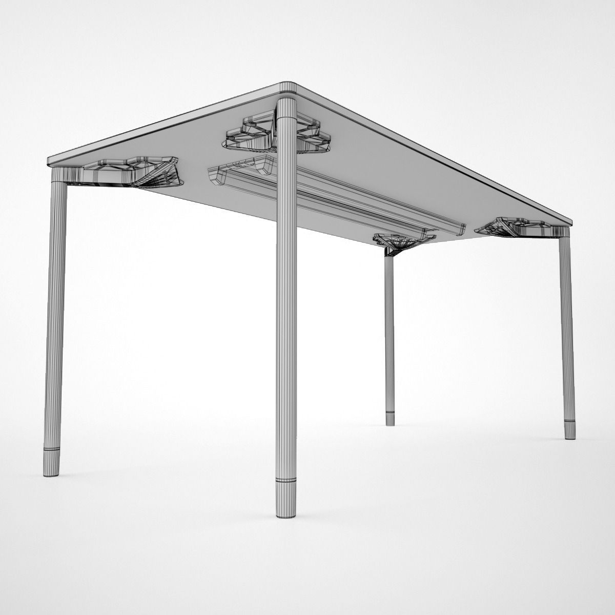 Vitra Map Table Collection 3D model_12