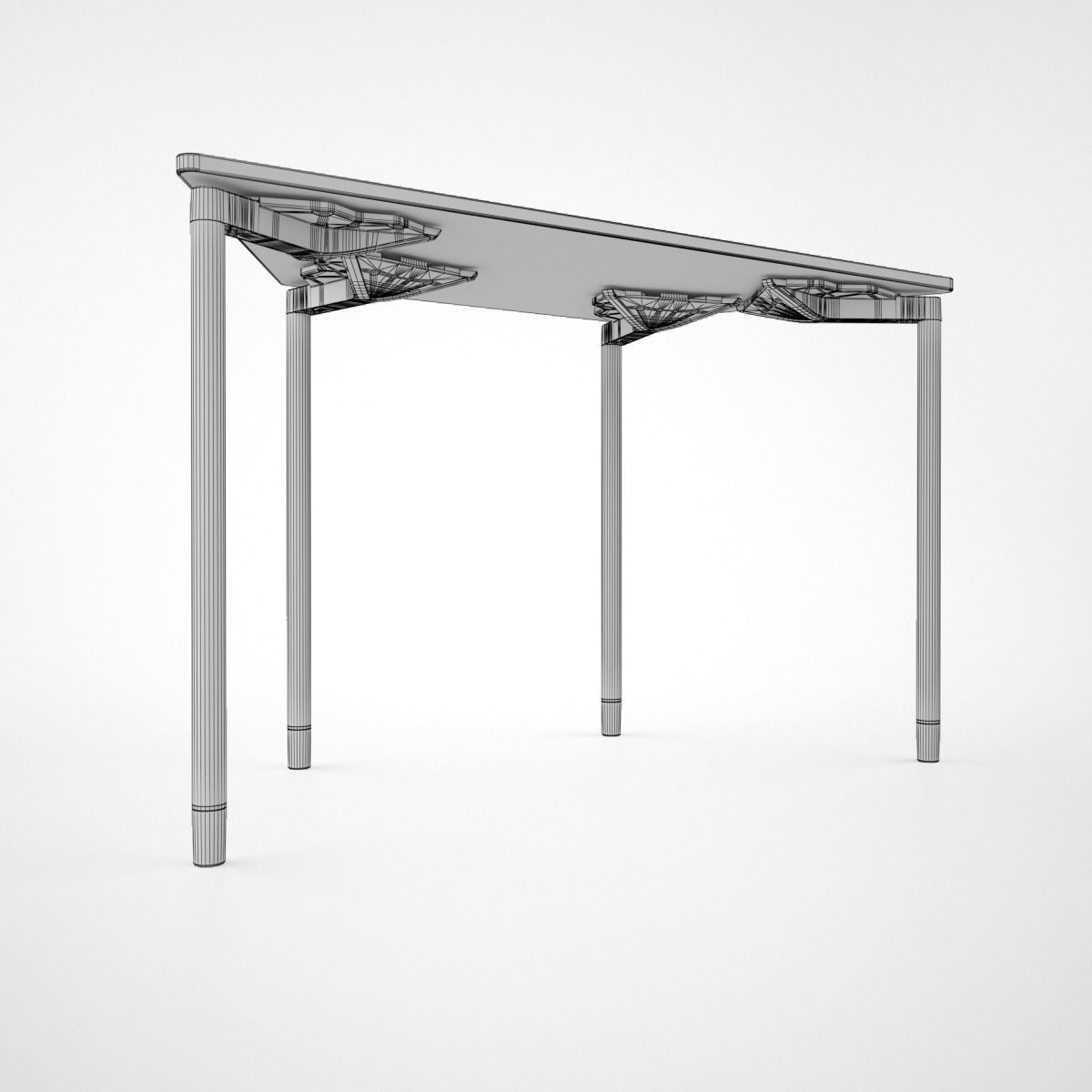 Vitra Map Table Collection 3D model_15