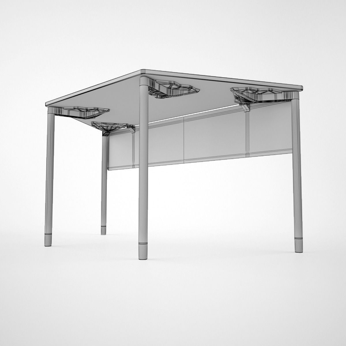 Vitra Map Table Collection 3D model_27