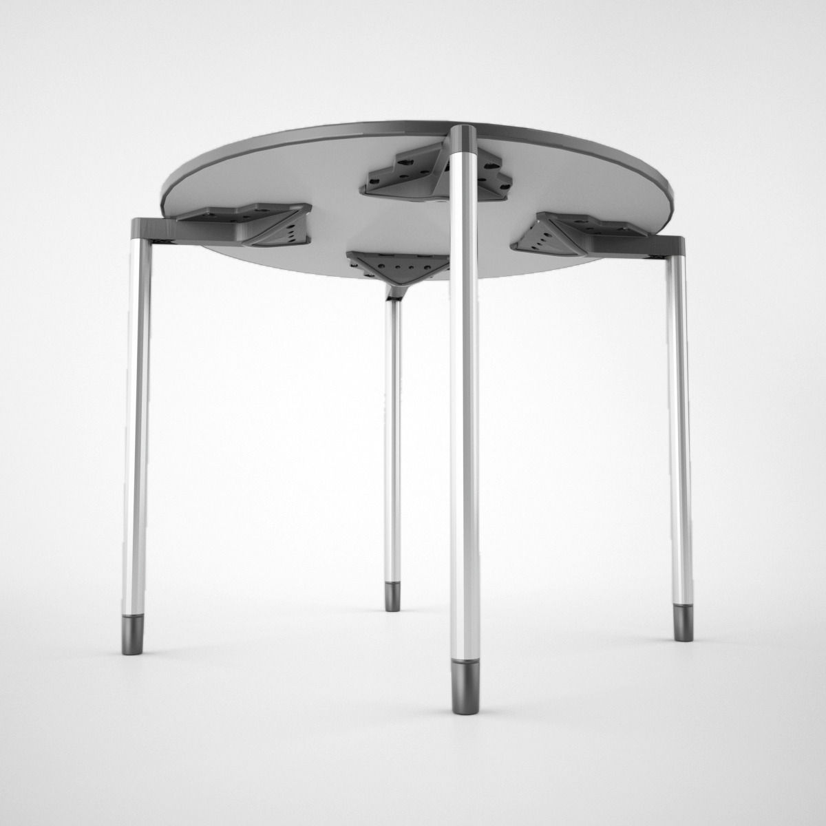 Vitra Map Table Collection 3D model_22