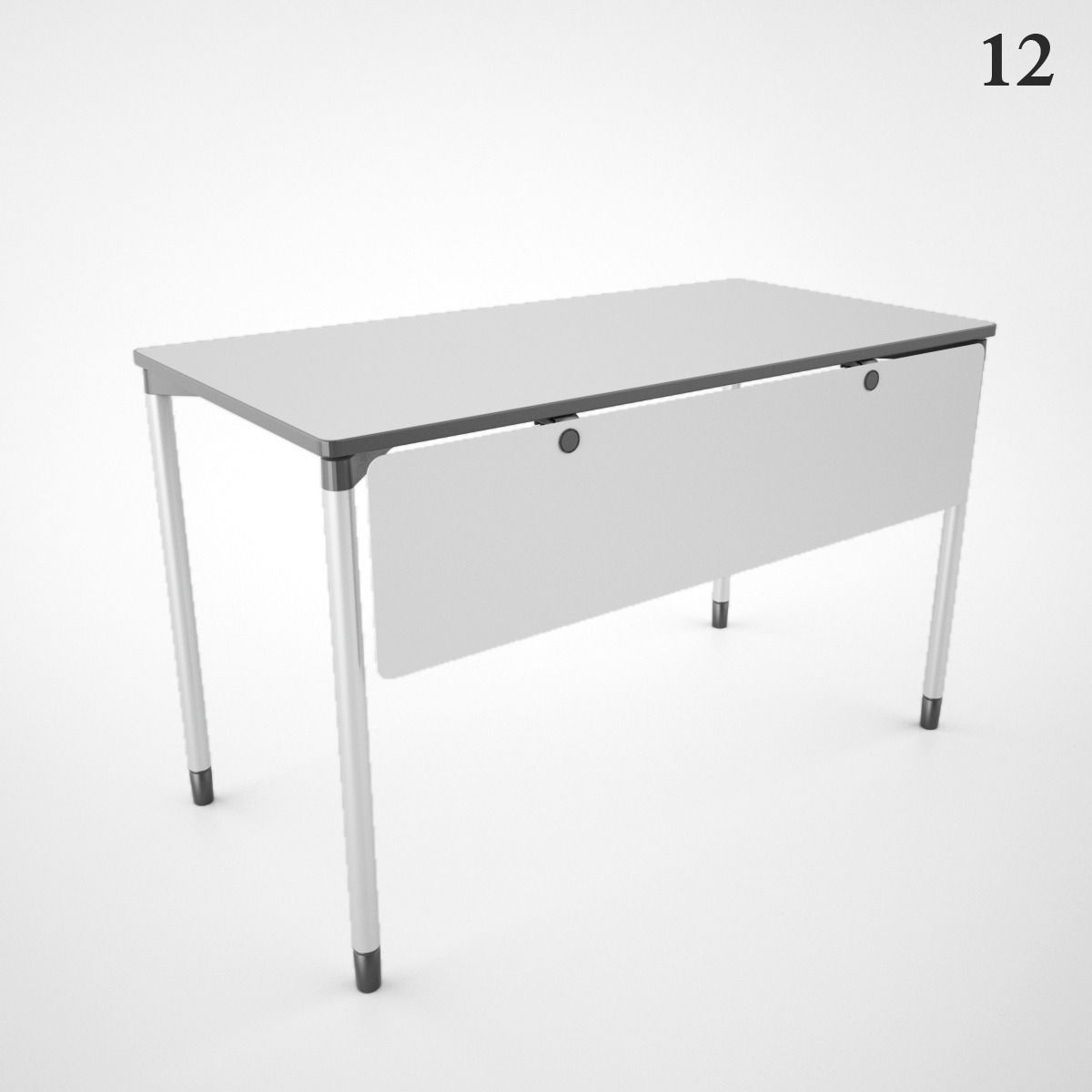 Vitra Map Table Collection 3D model_33