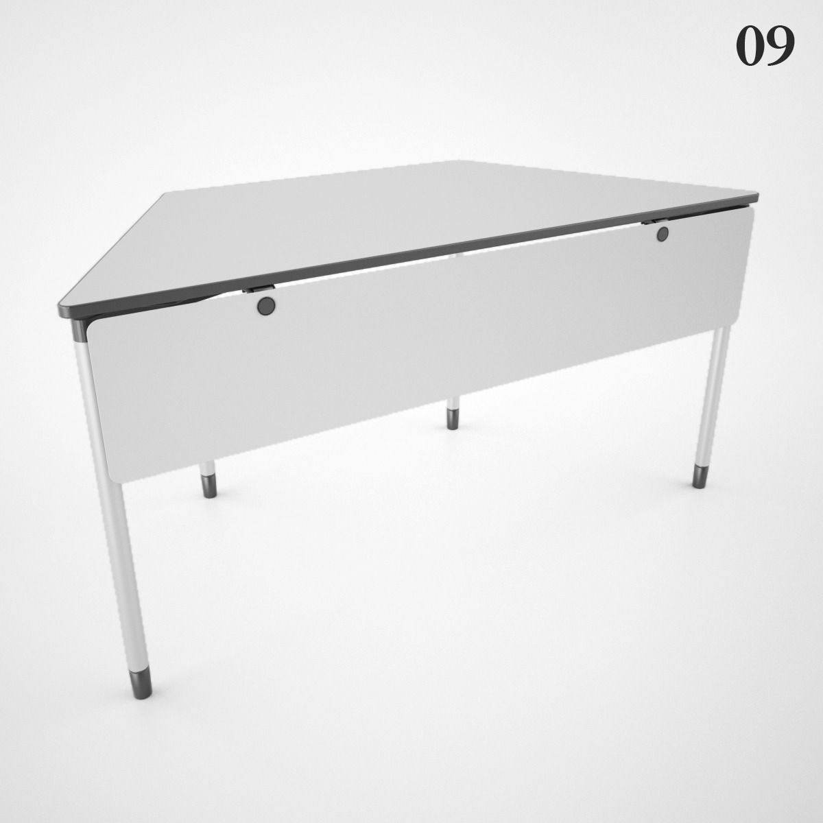 Vitra Map Table Collection 3D model_25
