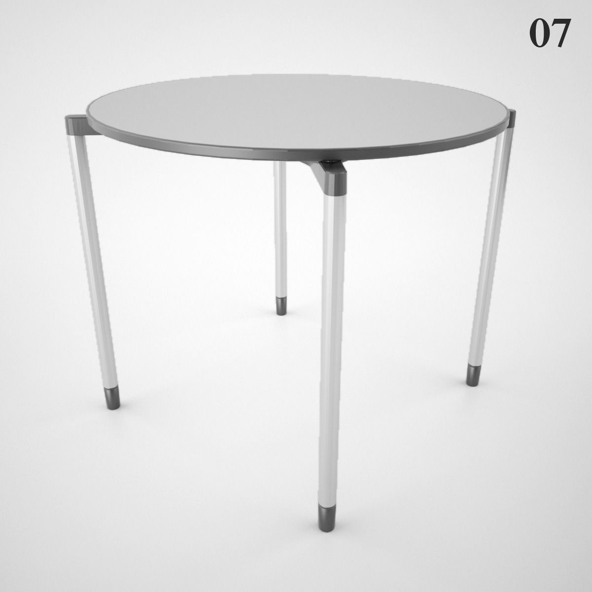 Vitra Map Table Collection 3D model_19
