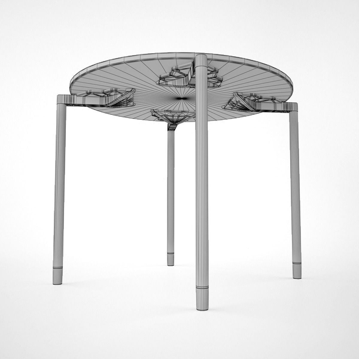 Vitra Map Table Collection 3D model_23