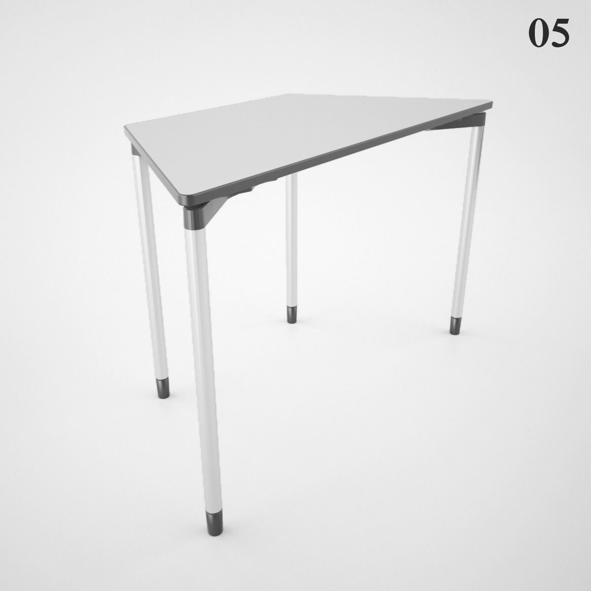 Vitra Map Table Collection 3D model_14