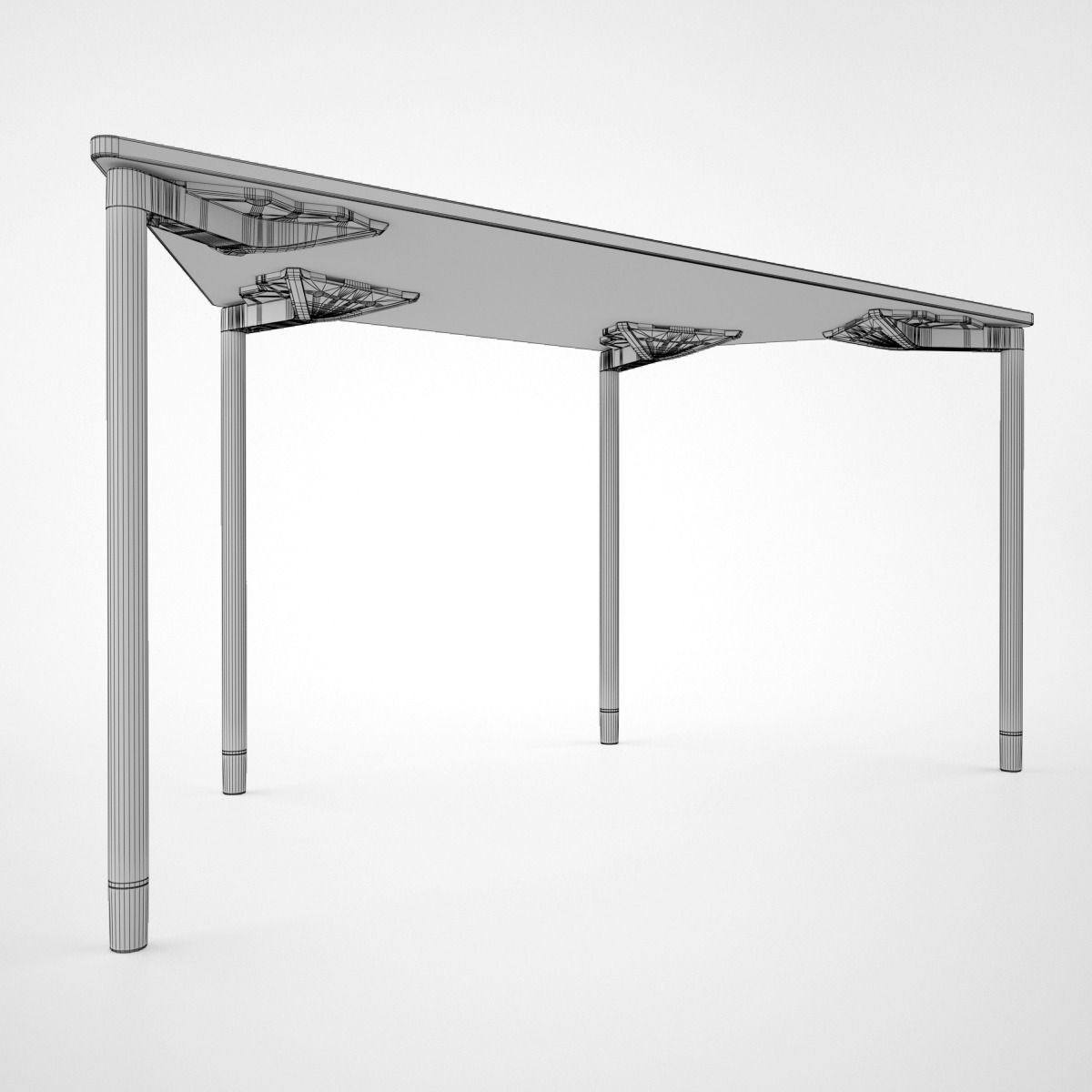 Vitra Map Table Collection 3D model_17