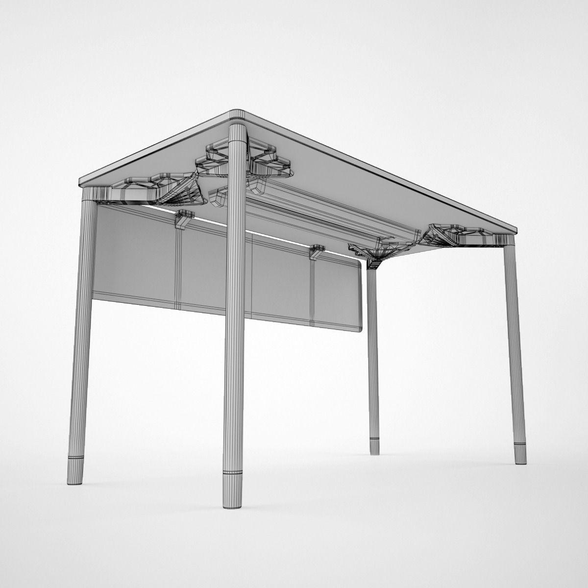 Vitra Map Table Collection 3D model_35