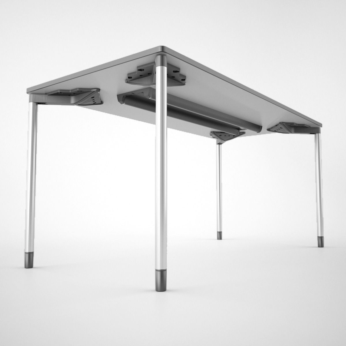 Vitra Map Table Collection 3D model_11