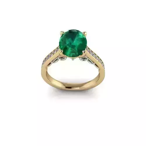 CJC603 Ladies womans womens diamond ruby emerald Rings