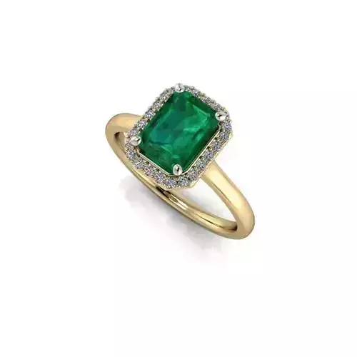 CJC604 Ladies womans womens diamond ruby emerald Rings
