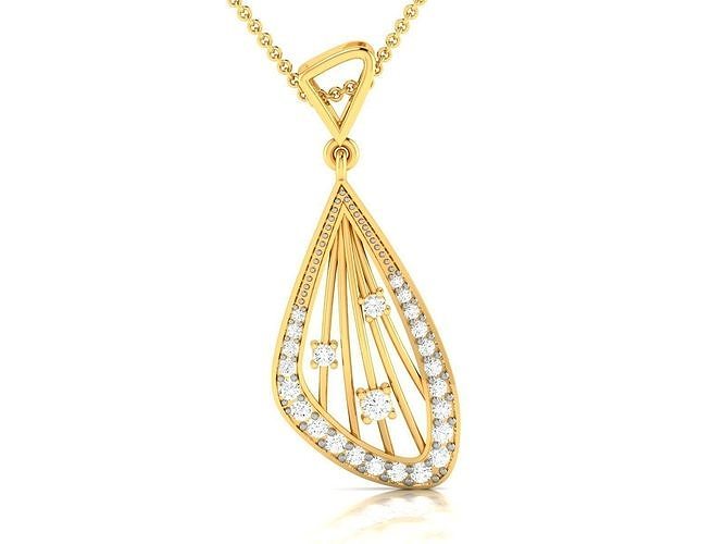 Women pendant 3dm render detail 3D print model
