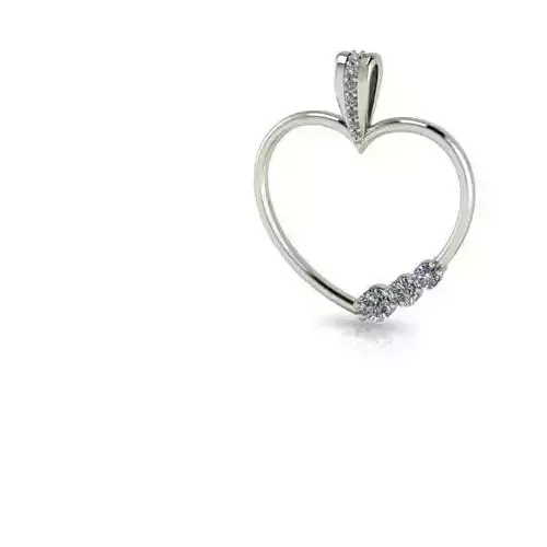 CJC621 Ladies womans womens diamond ruby emerald Pendants