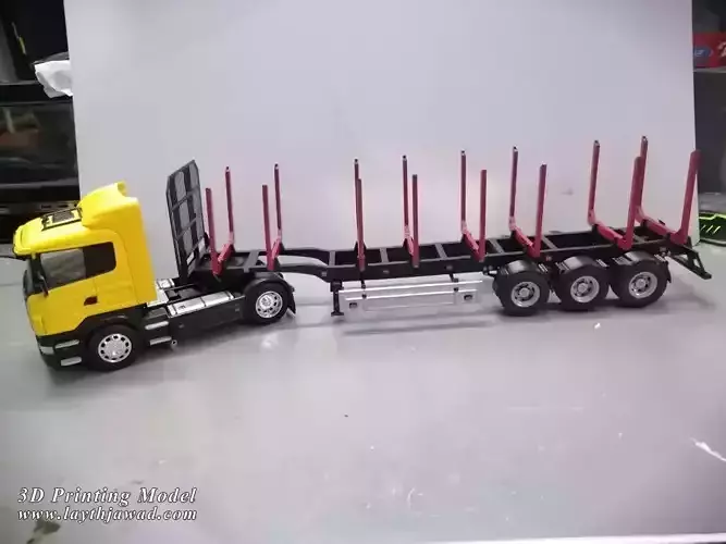 Trailer for Carrying Logs