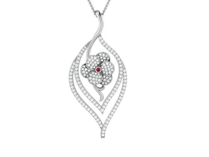 Women pendant 3dm render detail 3D print model