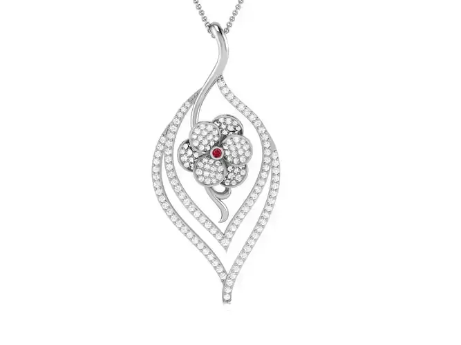 Women pendant 3dm render detail 3D print model