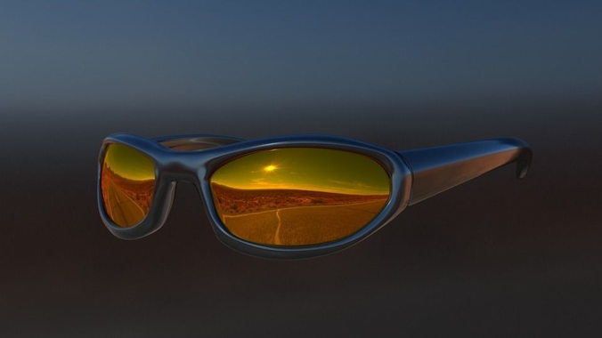 Sport Glasses Free 3D model
