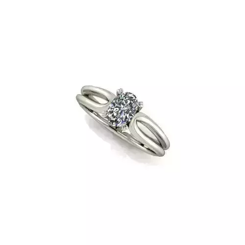 CJC637 Ladies womans womens diamond ruby emerald Rings 3D print model