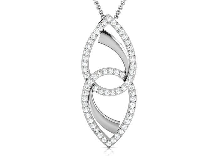 Women pendant 3dm render detail 3D print model