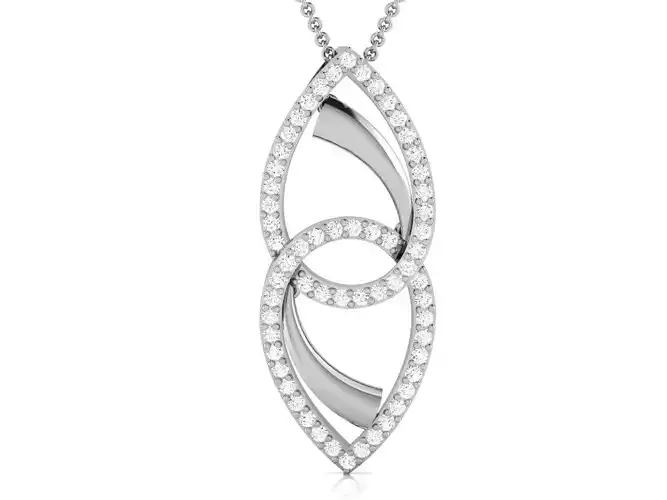 Women pendant 3dm render detail 3D print model