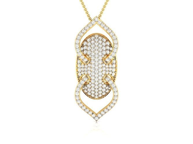 Women pendant 3dm render detail 3D print model