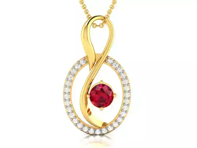 Women pendant 3dm render detail 3D print model