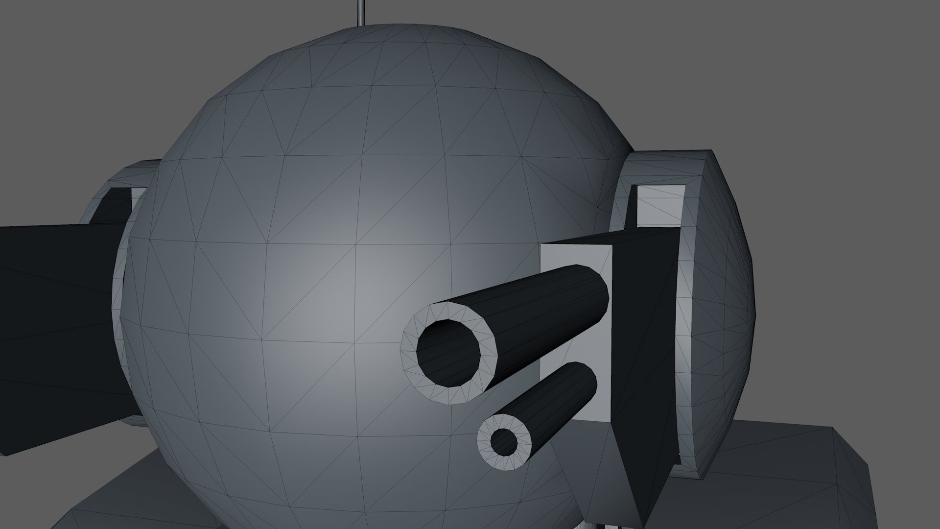 Mech 3D Model For Game Low-poly 3D model_13