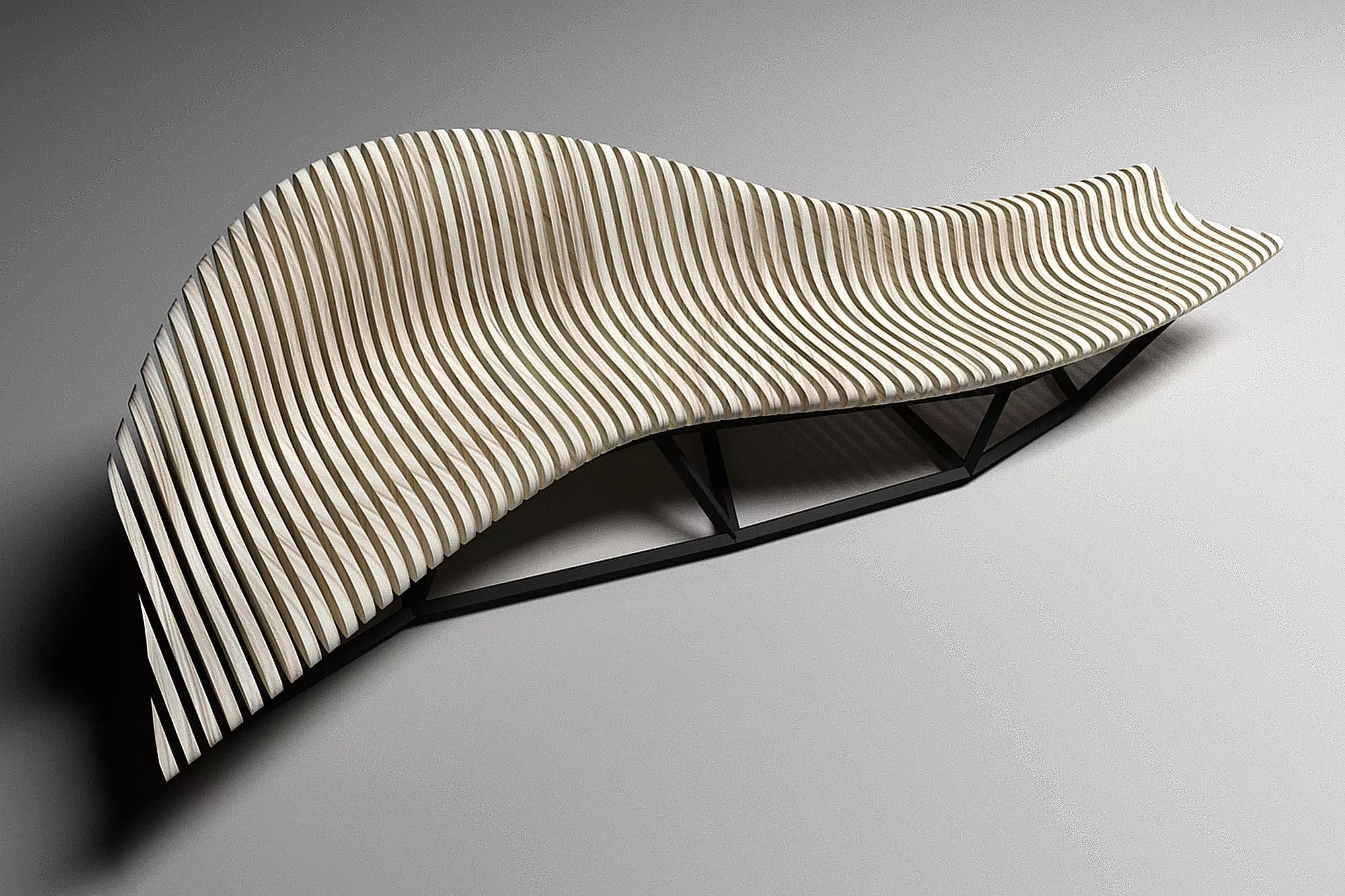 Parametric Seating 3D model_0