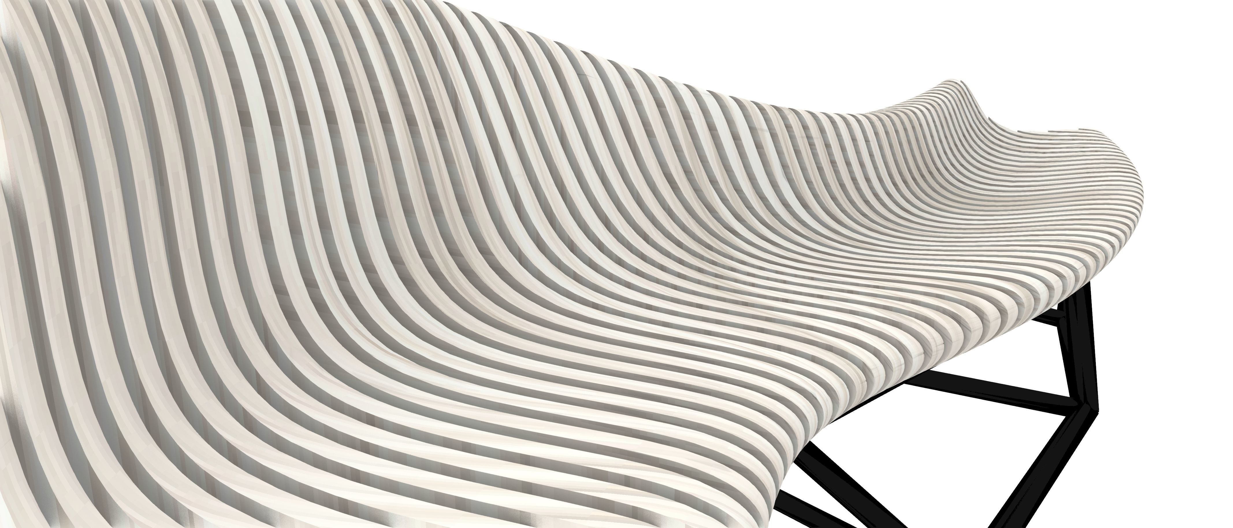 Parametric Seating 3D model_5