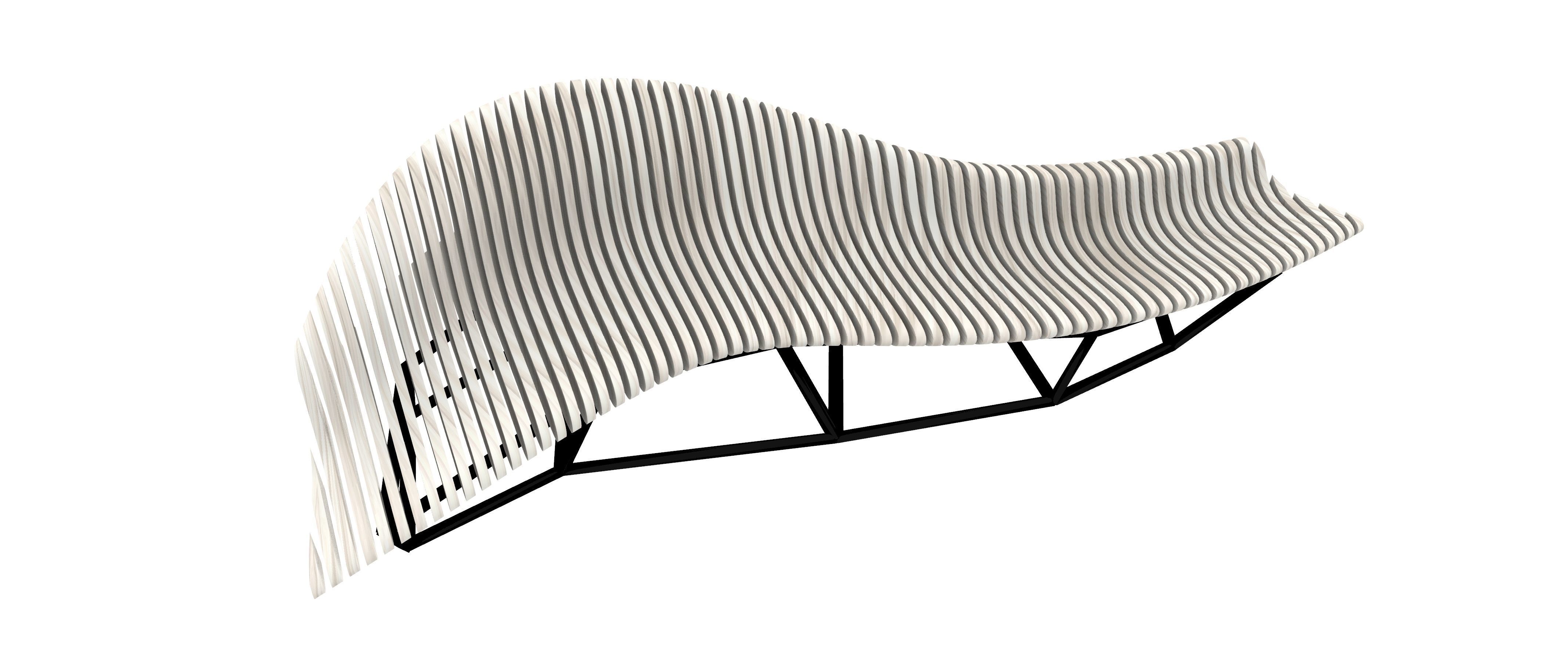 Parametric Seating 3D model_1