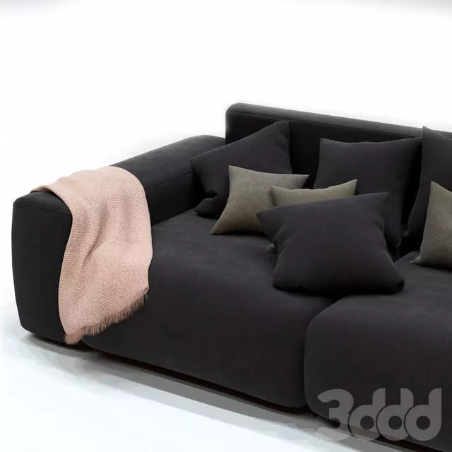 Home affaire Big-Sofa Breite 302cm 3D model