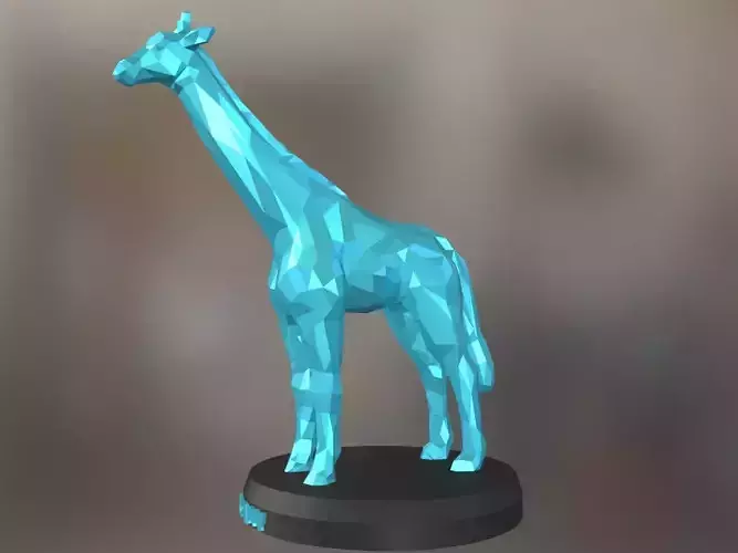 Poly Giraffe