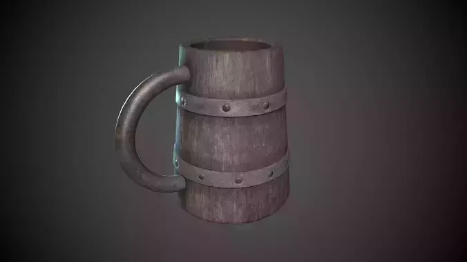 Wooden Cup Medieval