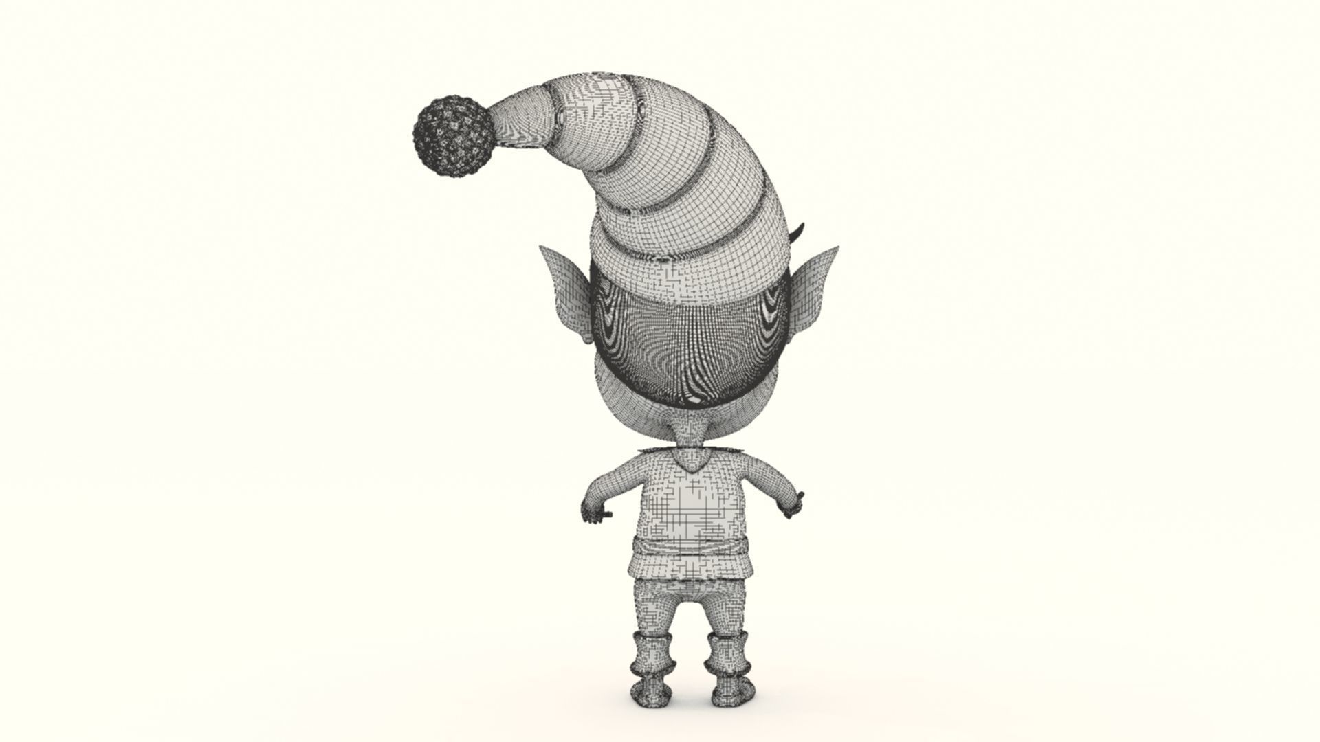 Santa Clauz Elf - 2 3D print model_7